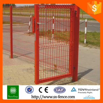 Anping professional factory modern curved sliding gate and fence door design